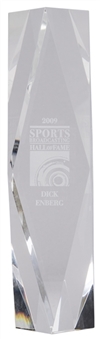 2009 Sports Broadcasting Hall of Fame Award Presented To Dick Enberg (Letter of Provenance)